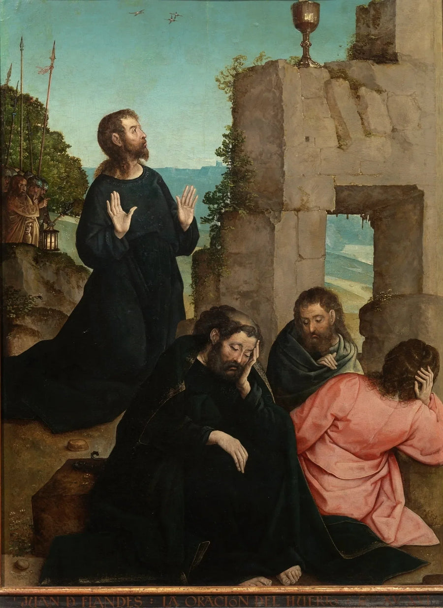 Ahdistus puutarhassa - Juan de Flandes