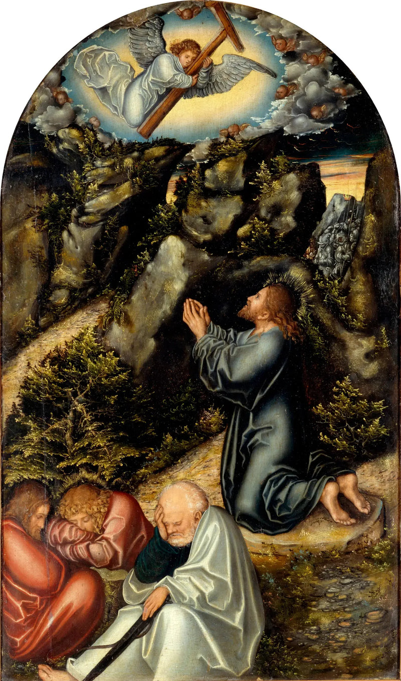 Piina puutarhassa - Lucas Cranach vanhempi
