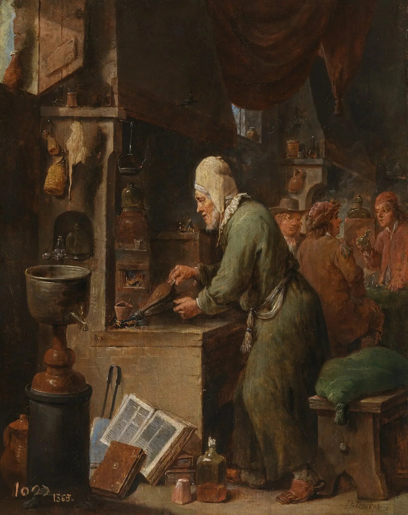 Alkemisti - David Teniers nuorempi