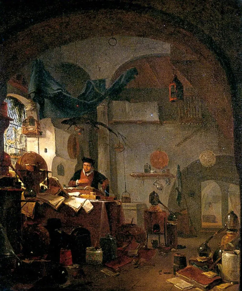 Alkemisti - David Teniers nuorempi