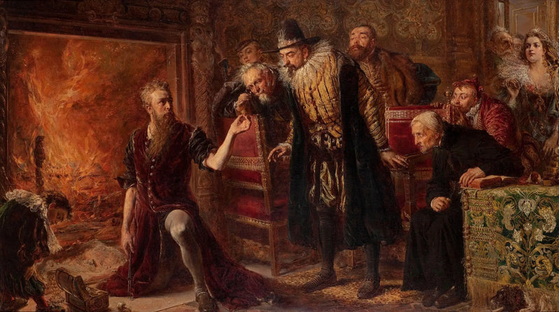 Alkemisti Sendivogius - Jan Matejko