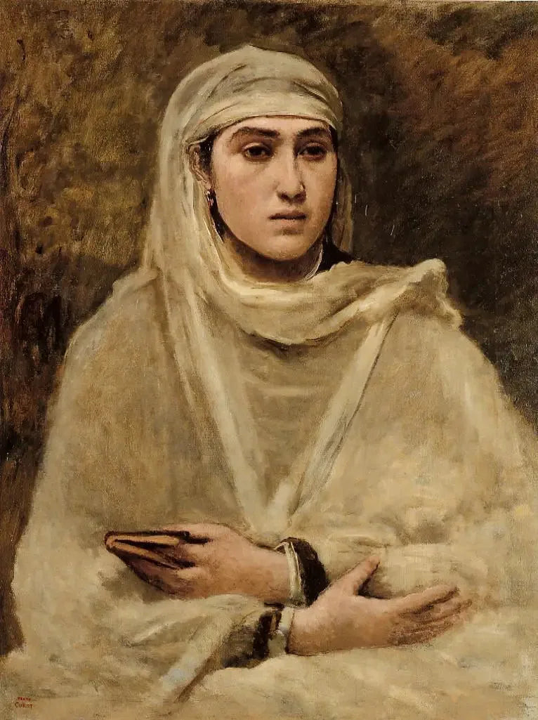 Algerialainen - Jean-Baptiste Camille Corot
