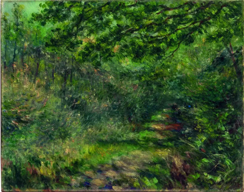 Puistokäytävä - Pierre-Auguste Renoir