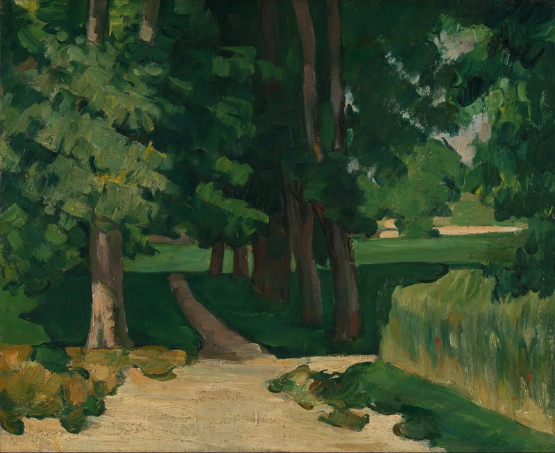 Polku Jas de Bouffanissa - Paul Cézanne