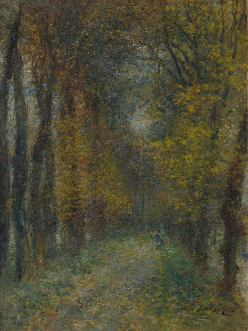 Peitetty käytävä - Pierre-Auguste Renoir