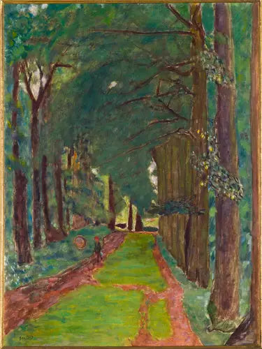 Puistokäytävä - Pierre Bonnard
