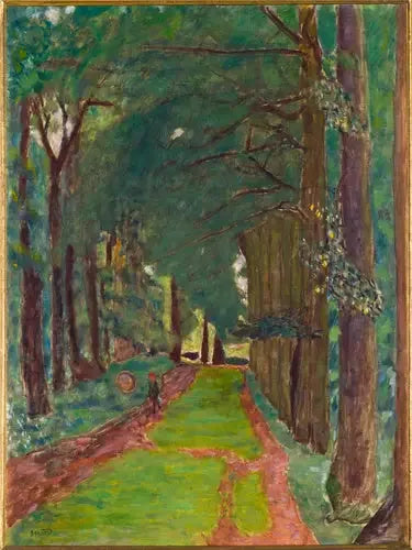 Puistokäytävä - Pierre Bonnard
