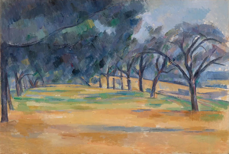 Merimiesten kuja - Paul Cézanne