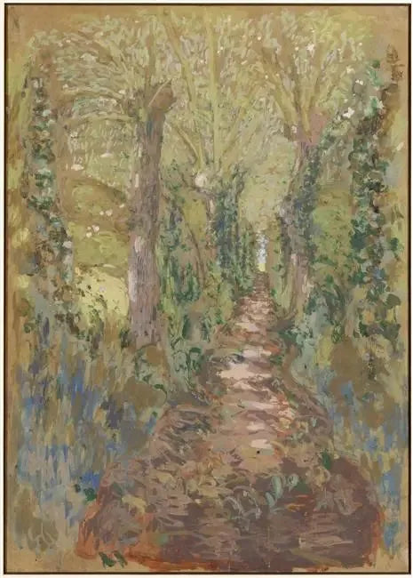 Allée en sous-bois, Amfreville - Édouard Vuillard