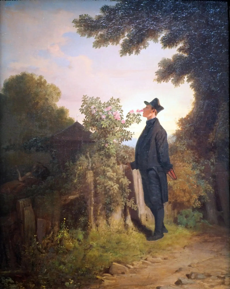 Ruusujen rakastaja - Carl Spitzweg