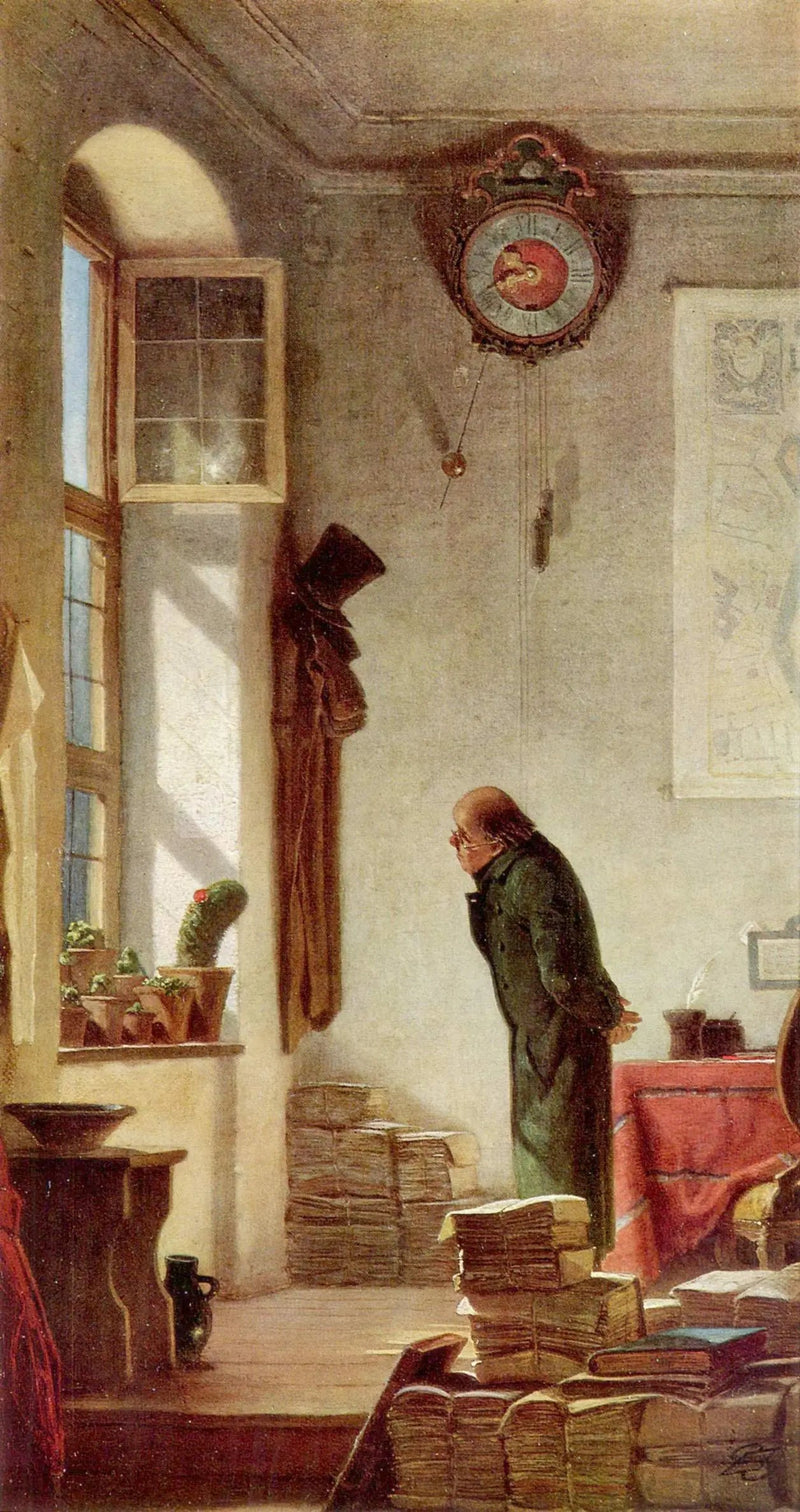 Kaktusharrastaja - Carl Spitzweg