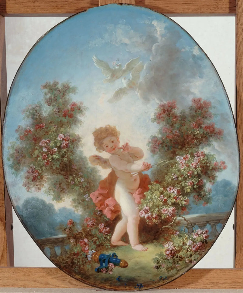 Rakkaus vartioinnissa - Jean-Honoré Fragonard