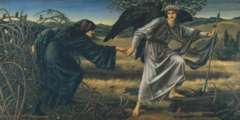 Rakkaus ja pyhiinvaeltaja - Edward Burne-Jones