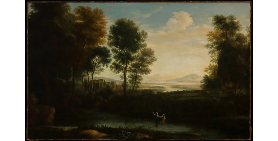 Rakkaus ja Psyche - Claude Lorrain