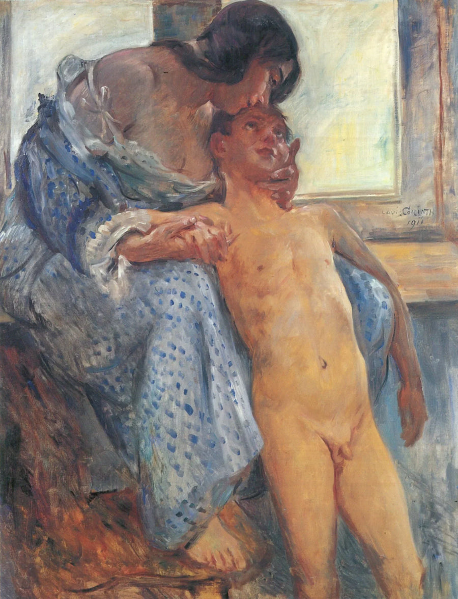 Äidinrakkaus - Lovis Corinth