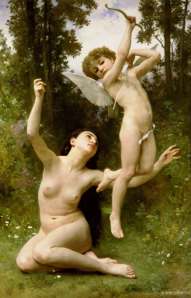 Rakkaus lentää - Bouguereau