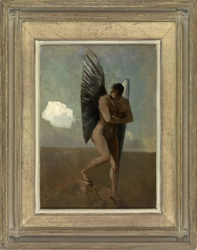 Anjeltu Lankeemuksessa - Odilon Redon