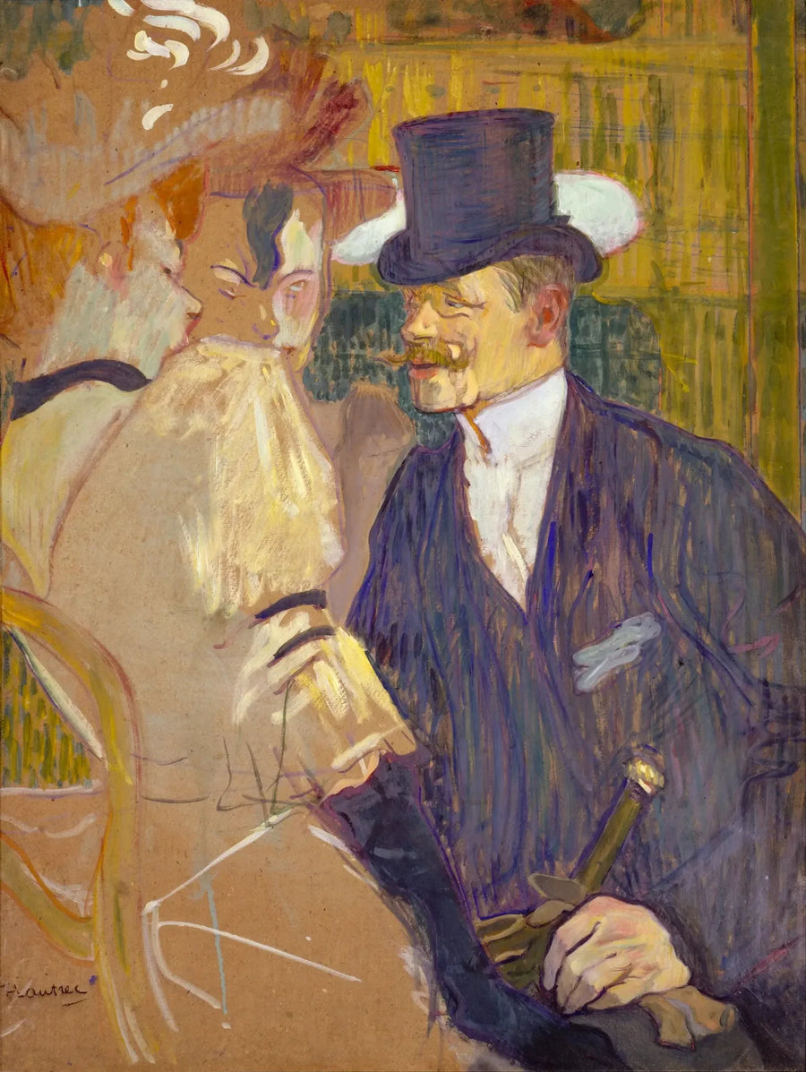 Englantilainen Moulin-Rouge - Henri de Toulouse-Lautrec