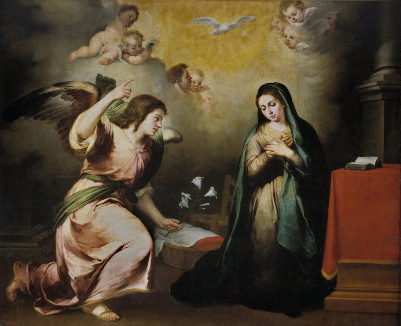 Välitön ilmoitus - Bartolomé Esteban Murillo