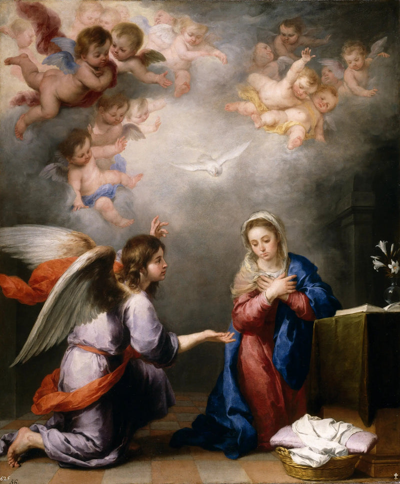 Välitön ilmoitus - Bartolomé Esteban Murillo
