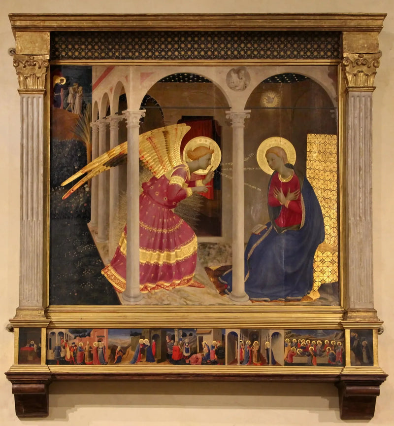 Cortonen Annuntiaatio - Fra Angelico