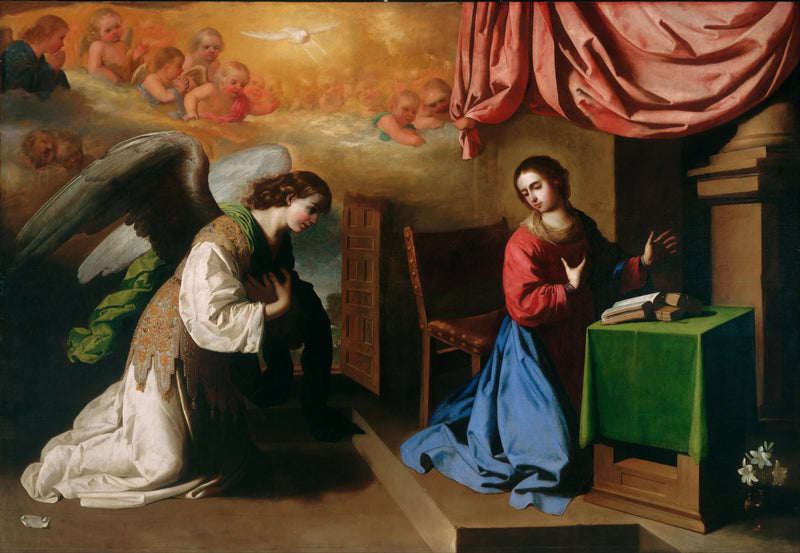 Välittäminen - Francisco de Zurbarán