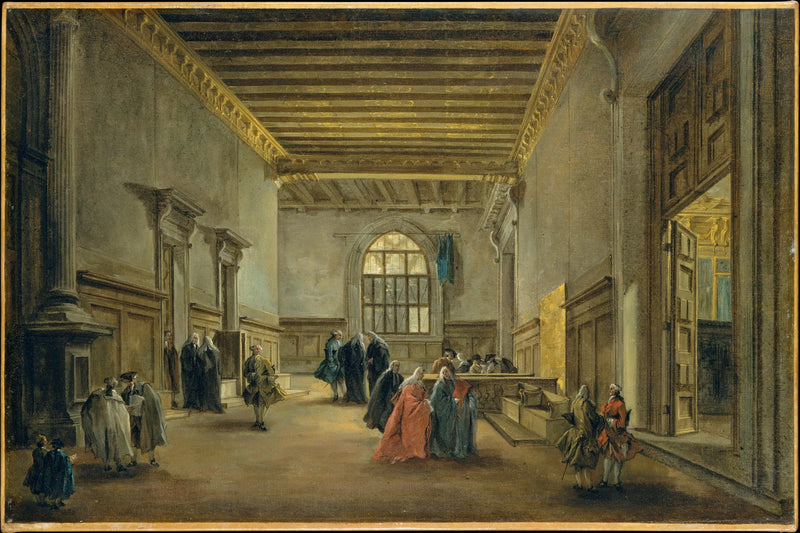 Salin suuri sali - Francesco Guardi