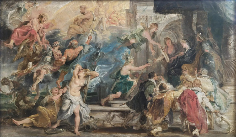 Henri IV:n ylistys (München) - Peter Paul Rubens