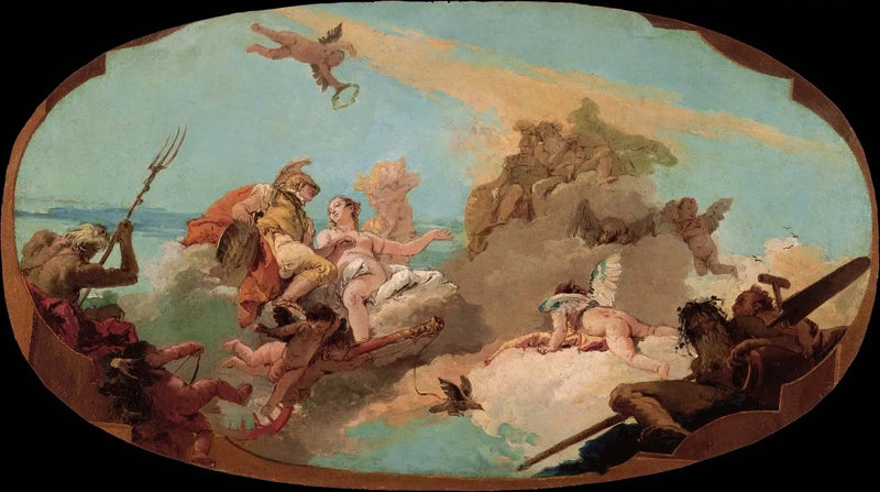 Vettor Pisanin amiraalin ylistys - Giovanni Battista Tiepolo