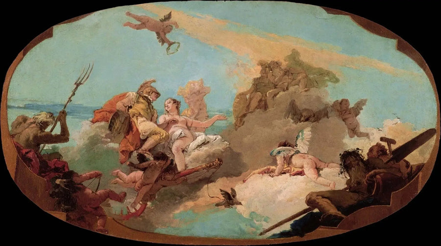 Vettor Pisanin amiraalin ylistys - Giovanni Battista Tiepolo
