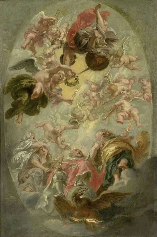 Jacques I:n ylistys - Peter Paul Rubens
