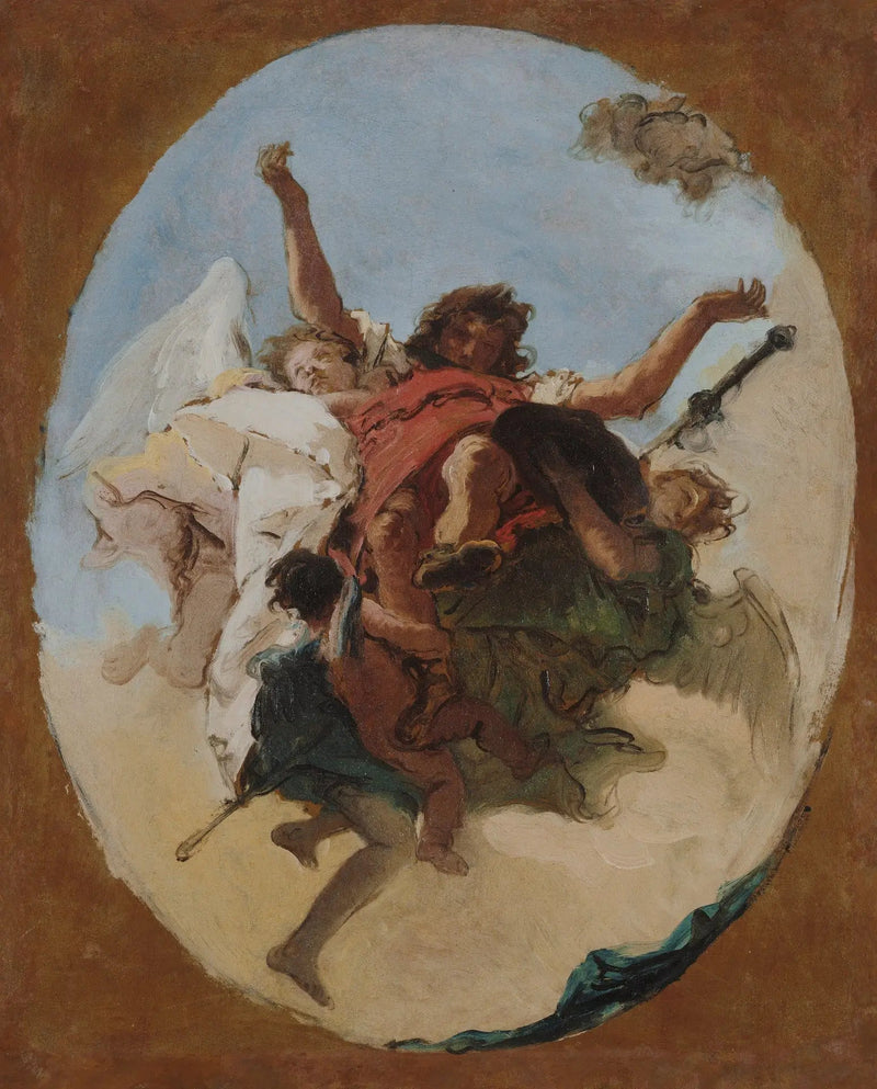 Pyhän Rochin ylistys - Giovanni Battista Tiepolo