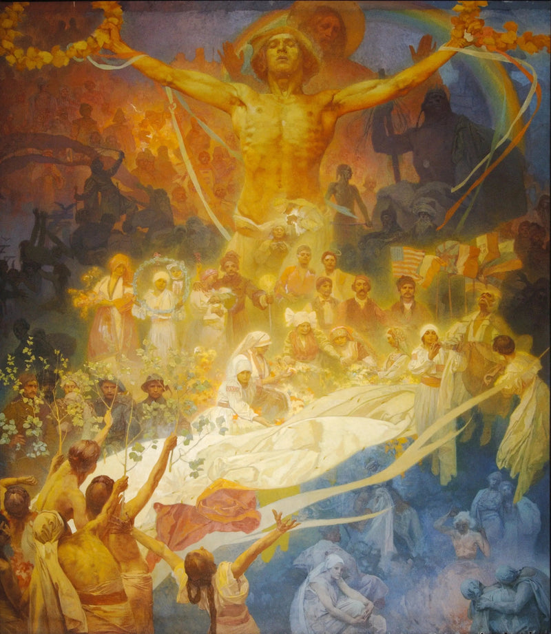Orjien apoteosi - Alphonse Mucha