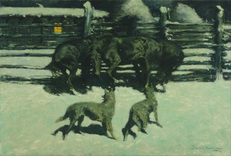 Avunhuuto - Frederic Remington