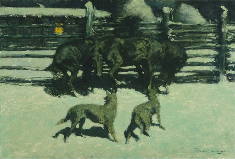 Avunhuuto - Frederic Remington