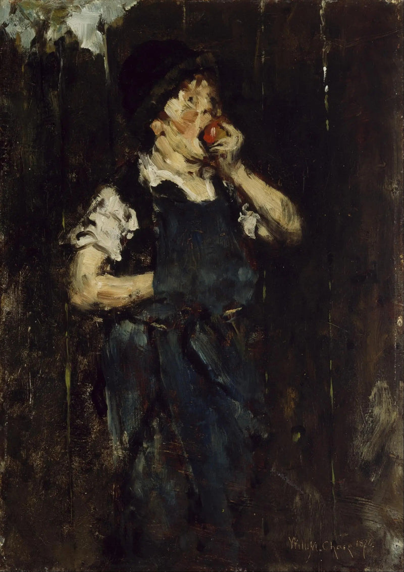 L'Apprenti (Poika omenalla) - William Merritt Chase