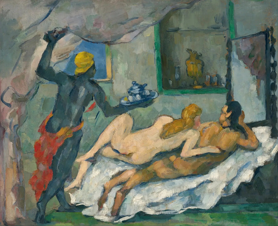 Iltapäivä Napolissa - Paul Cézanne