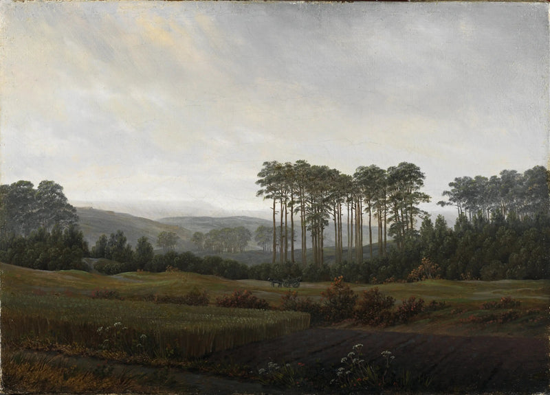 Iltapäivä - Caspar David Friedrich