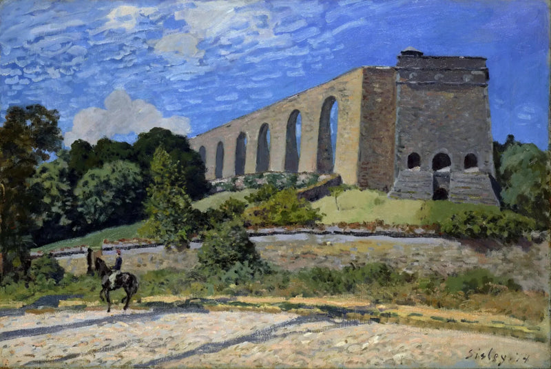 Marlyn akvedukti - Alfred Sisley