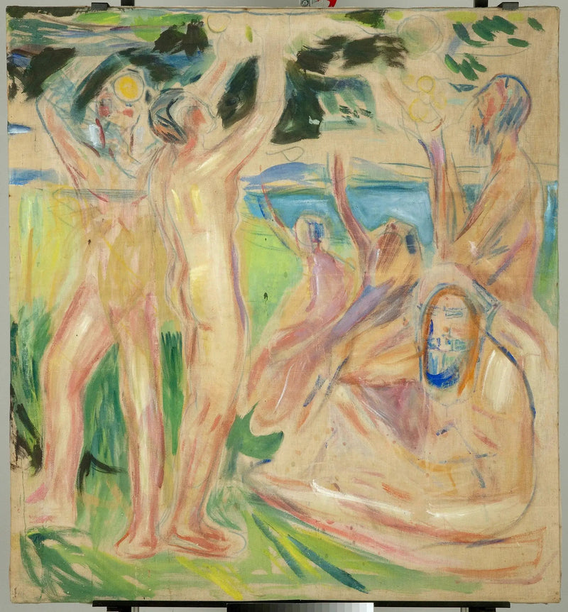 Elämän puu: oikea osa - Edvard Munch
