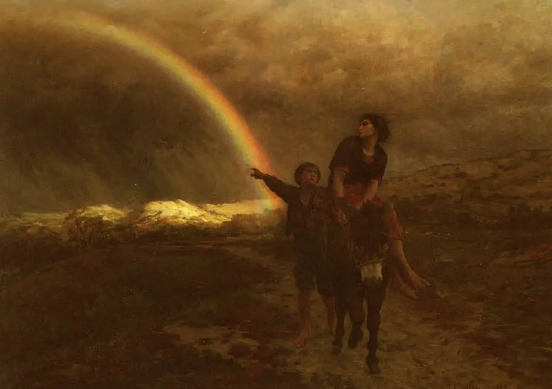 Sateenkaari - Jules Breton