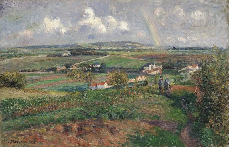 Sateenkaari, Pontoise - Camille Pissarro