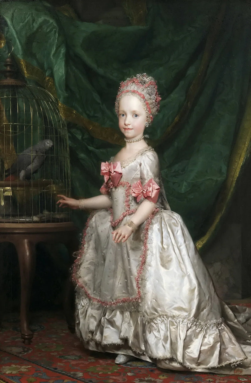 Arkkiherttuatar Maria Teresa Itävaltalainen - Anton Raphael Mengs