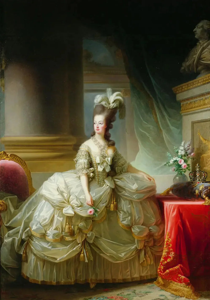 Marie-Antoinette, Ranskan kuningatar (1755-1793) - Élisabeth Vigée Le Brun
