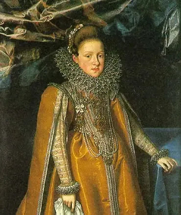 Autricheen arkkiherttuatar Marie-Madeleine - Frans Pourbus nuorempi