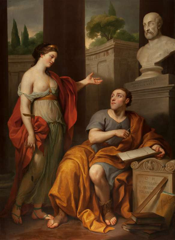 Arkkitehti ja hänen museonsa. James Caulfieldin, Lord Charlemontin, muotokuva - Anton Raphael Mengs