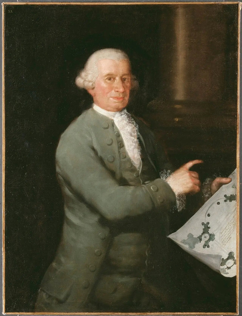 L'architecte Ventura Rodriguez - Francisco de Goya image 1 copie de tableau peinte à la main