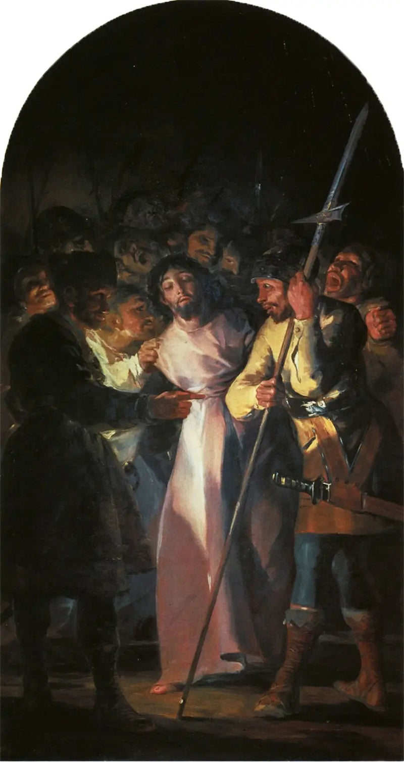 Kristuksen pidätys - Francisco de Goya