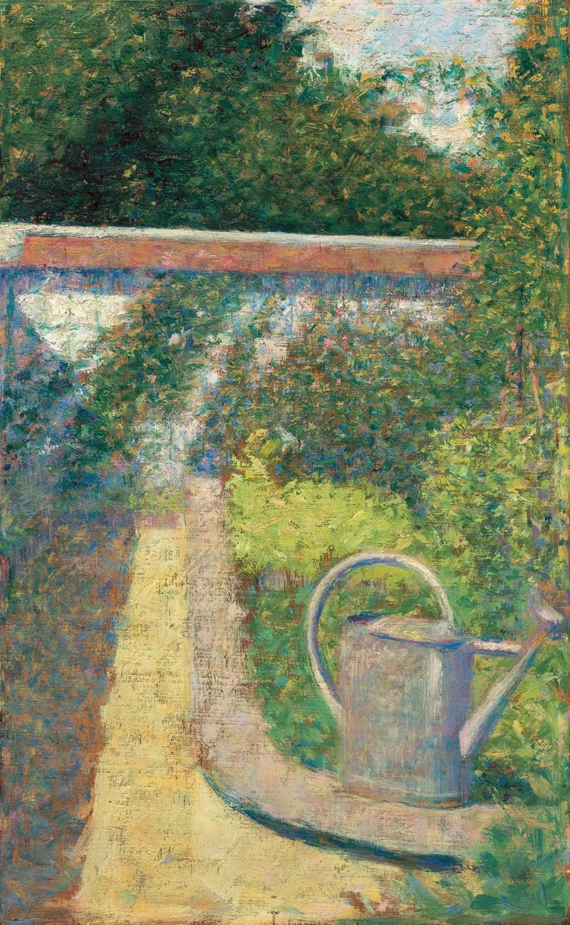Kastelukannu - Raincyn puutarha - Georges Seurat