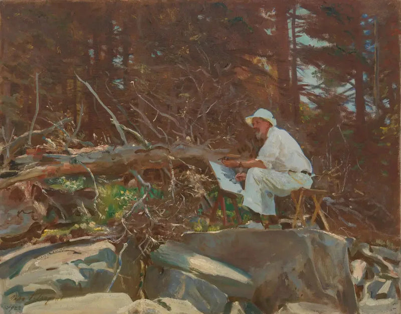 Taiteilija luonnostelee - John Singer Sargent